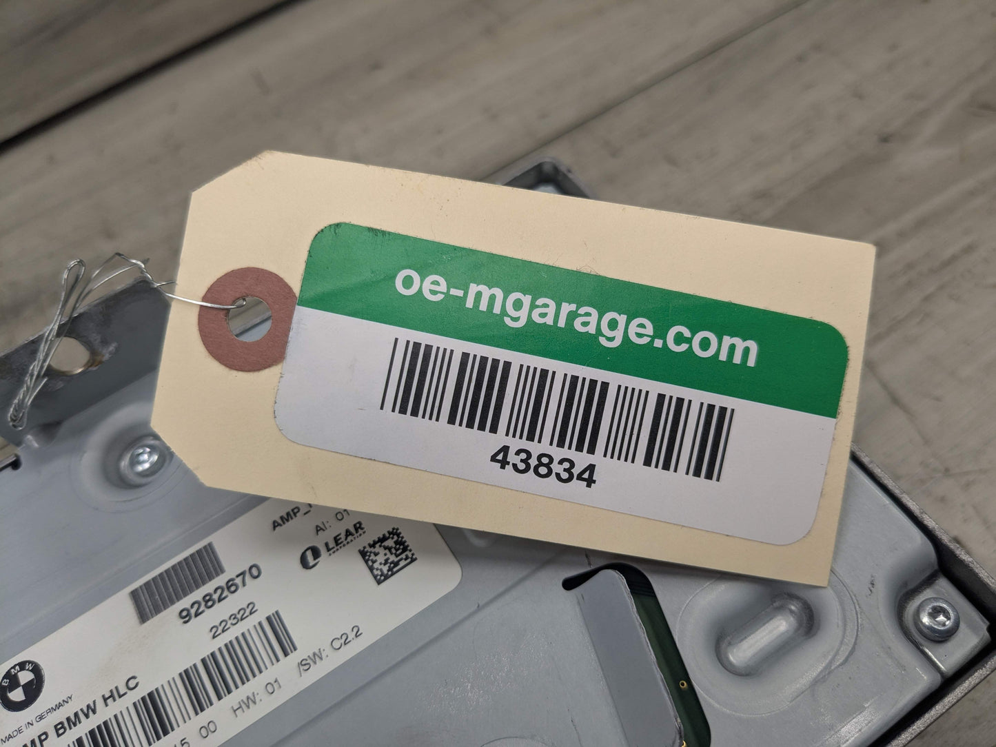 12-15 OEM BMW F30 328 335 Hybrid 3 Sedan Hi-Fi HiFi Stereo Audio Amplifier Amp