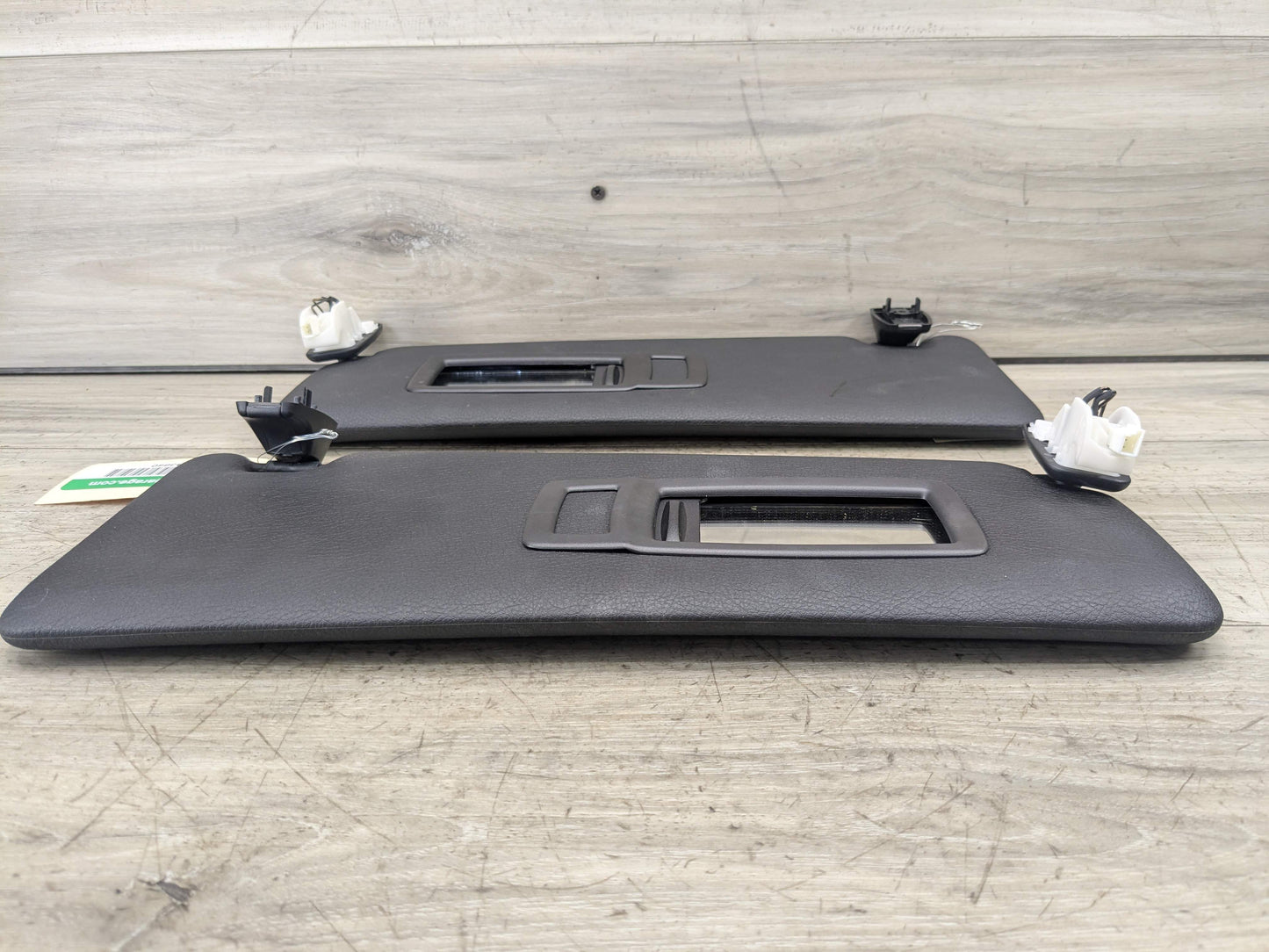 OEM BMW F30 F31 F32 F36 F80 F82 M3 M4 Left Right Interior Sun Visor PAIR Black