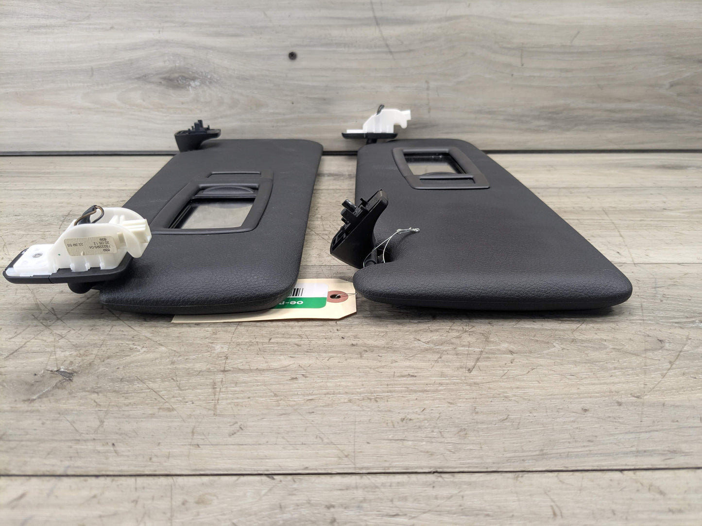 OEM BMW F30 F31 F32 F36 F80 F82 M3 M4 Left Right Interior Sun Visor PAIR Black