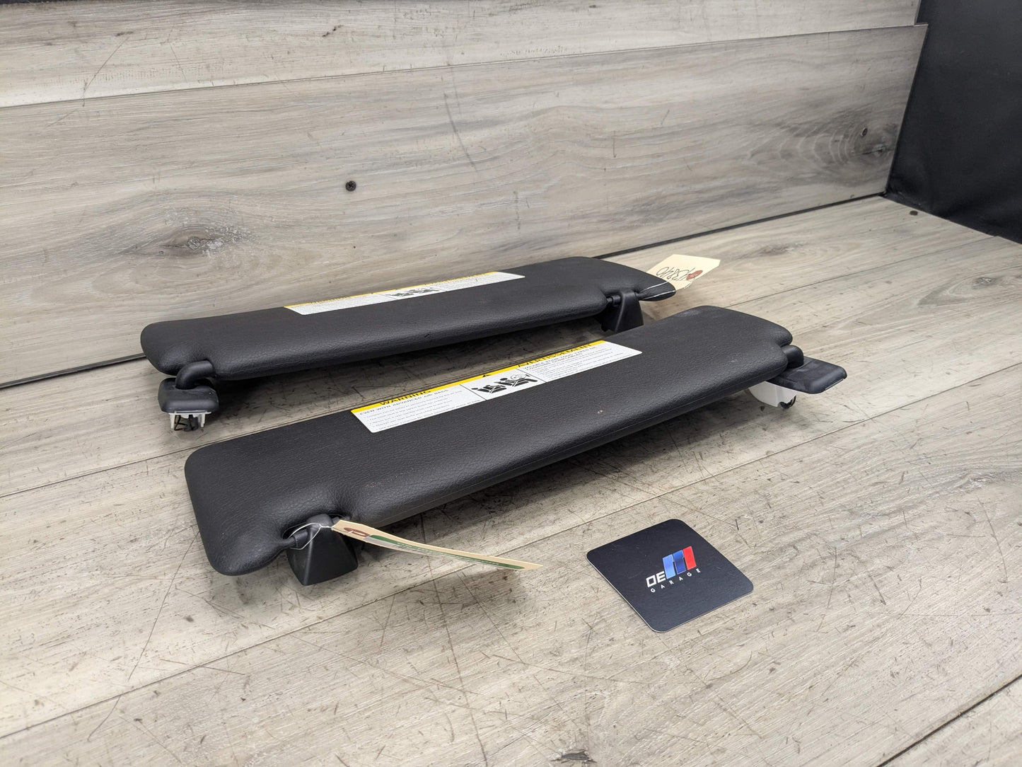 OEM BMW F30 F31 F32 F36 F80 F82 M3 M4 Left Right Interior Sun Visor PAIR Black