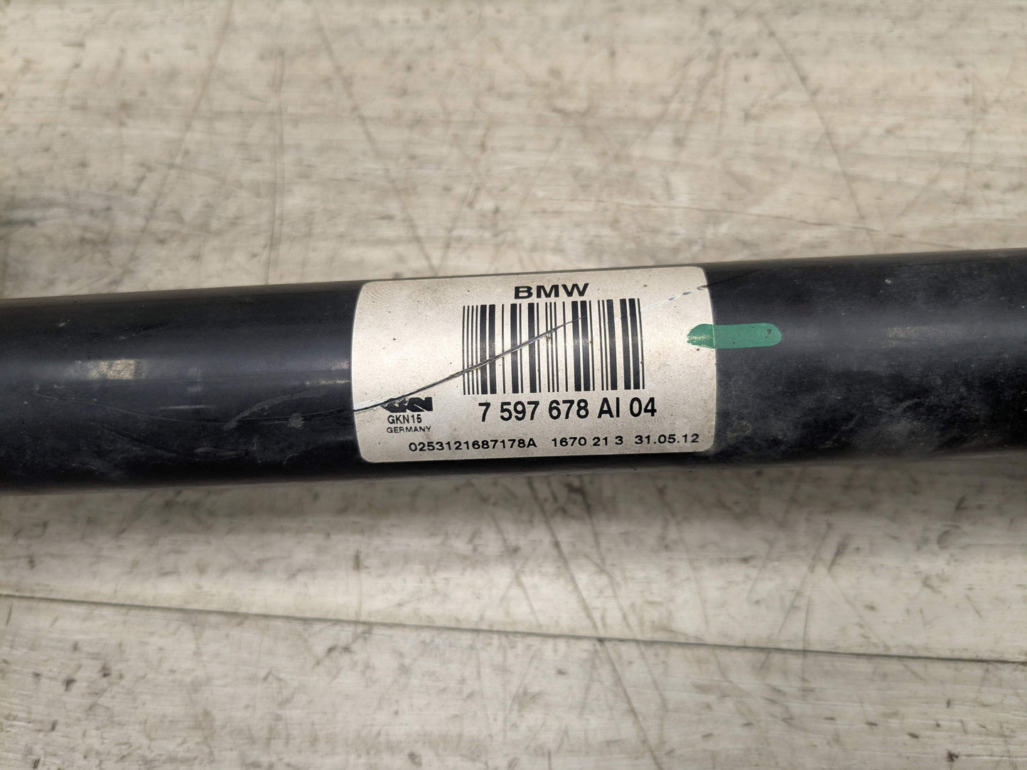 OEM BMW F22 F23 F30 F32 F33 F36 AT Rear Right Passenger Shaft Output CV Axle