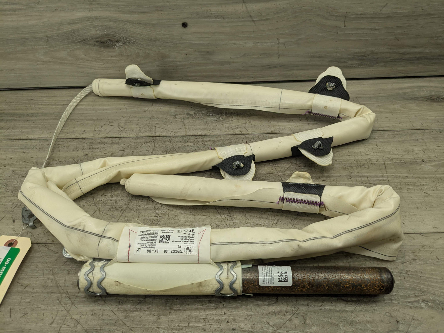 OEM BMW F30 F36 F80 M3 328 335 435 Left Driver Roof Head Curtain Air Bag Airbag