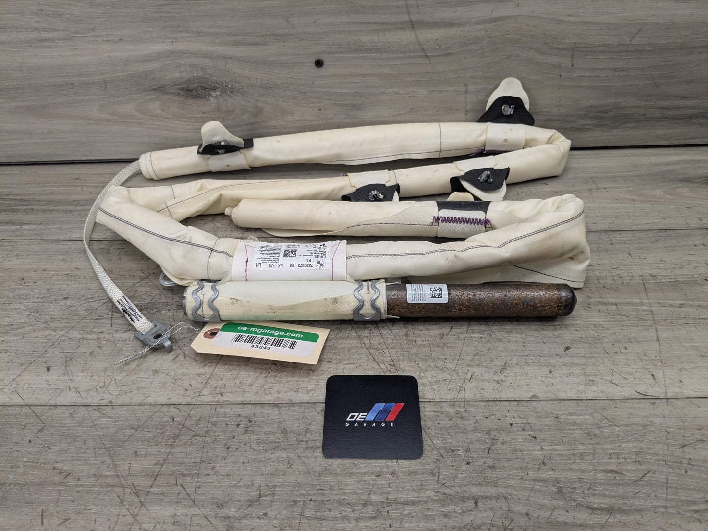 OEM BMW F30 F36 F80 M3 328 335 435 Left Driver Roof Head Curtain Air Bag Airbag