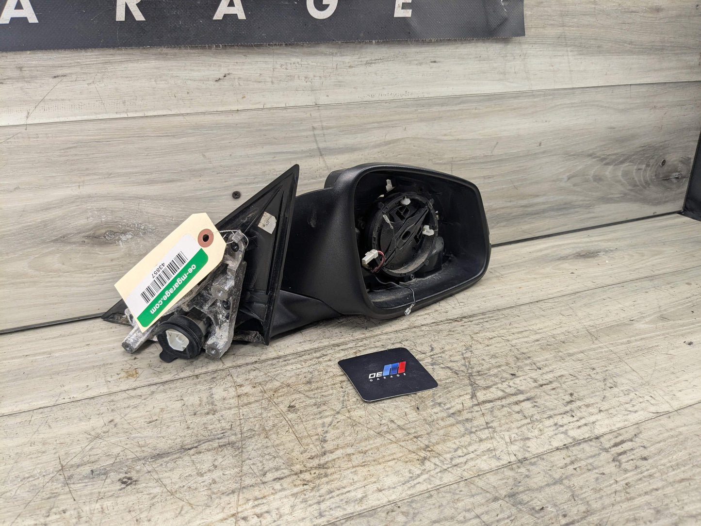 12-15 OEM BMW F30 F31 328 335 Right Passenger Side Mirror Heated Auto Dip Gray