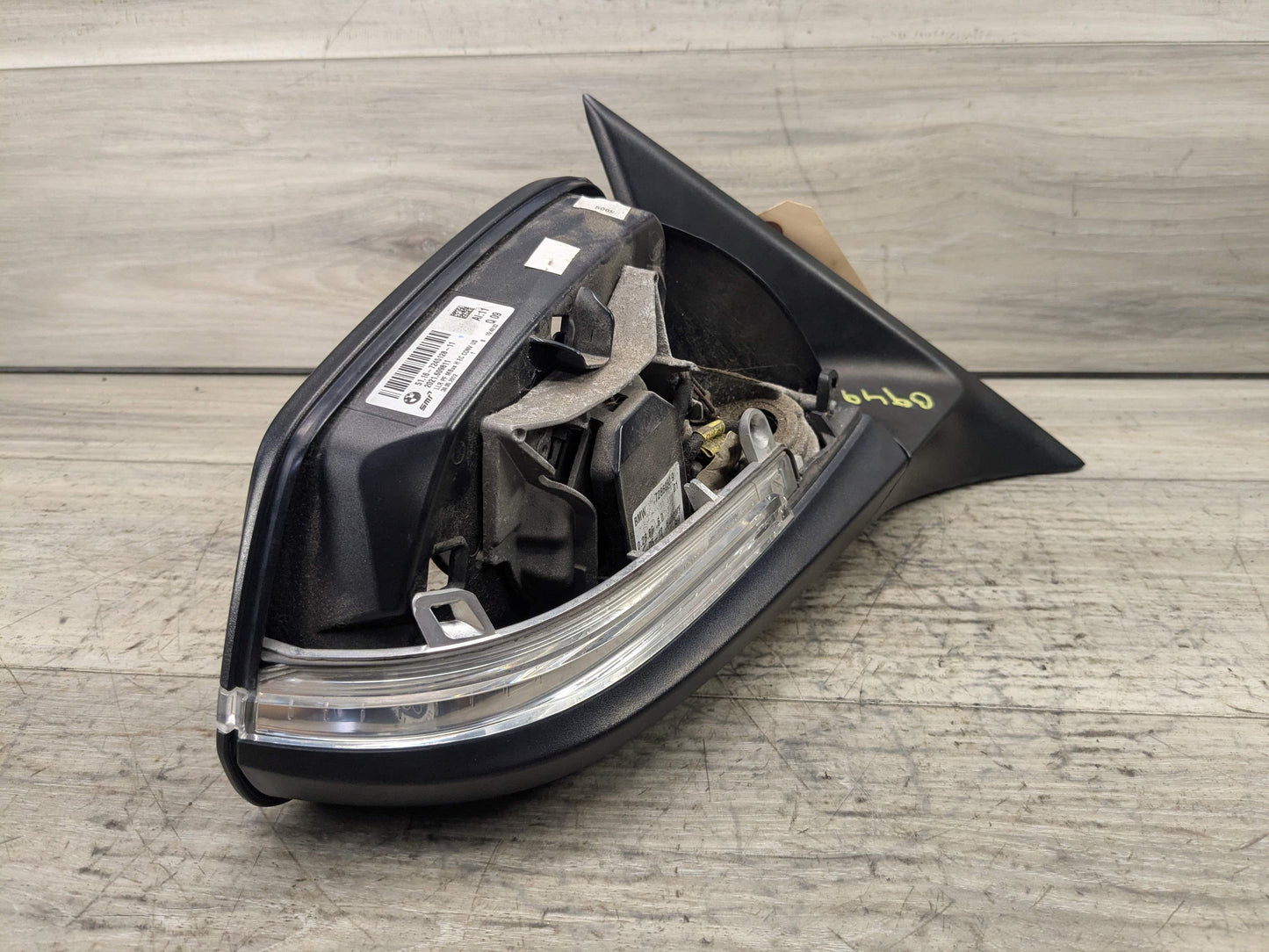 12-15 OEM BMW F30 F31 328 335 Right Passenger Side Mirror Heated Auto Dip Gray