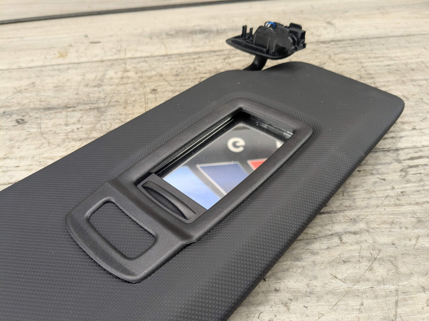 18-21 OEM BMW G01 G02 F97 F98 Right Passenger Side Sun Visor Anthracite Black