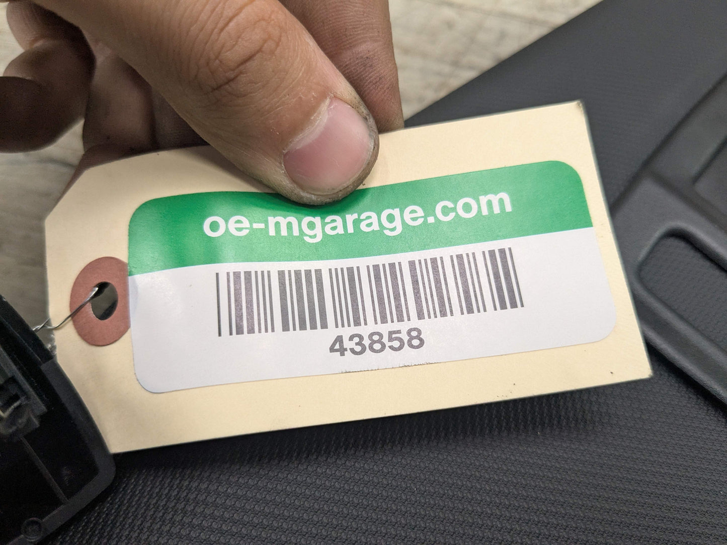 18-21 OEM BMW G01 G02 F97 F98 Right Passenger Side Sun Visor Anthracite Black