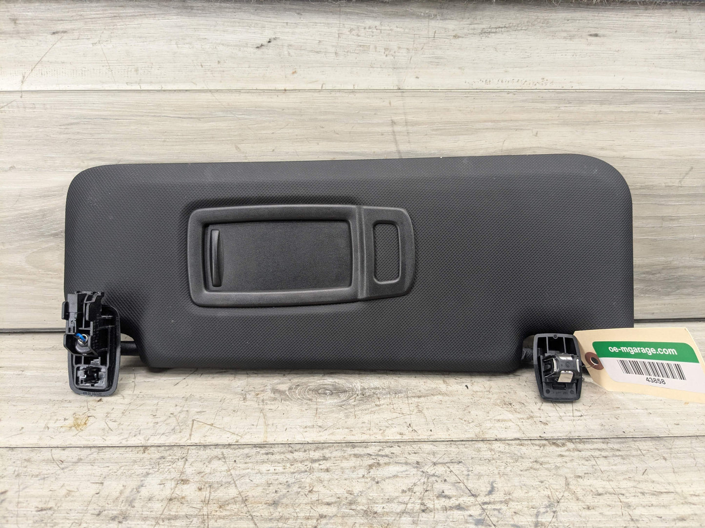 18-21 OEM BMW G01 G02 F97 F98 Right Passenger Side Sun Visor Anthracite Black