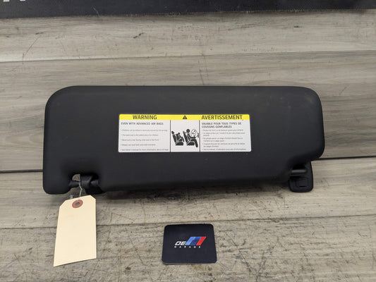 18-21 OEM BMW G01 G02 F97 F98 Right Passenger Side Sun Visor Anthracite Black