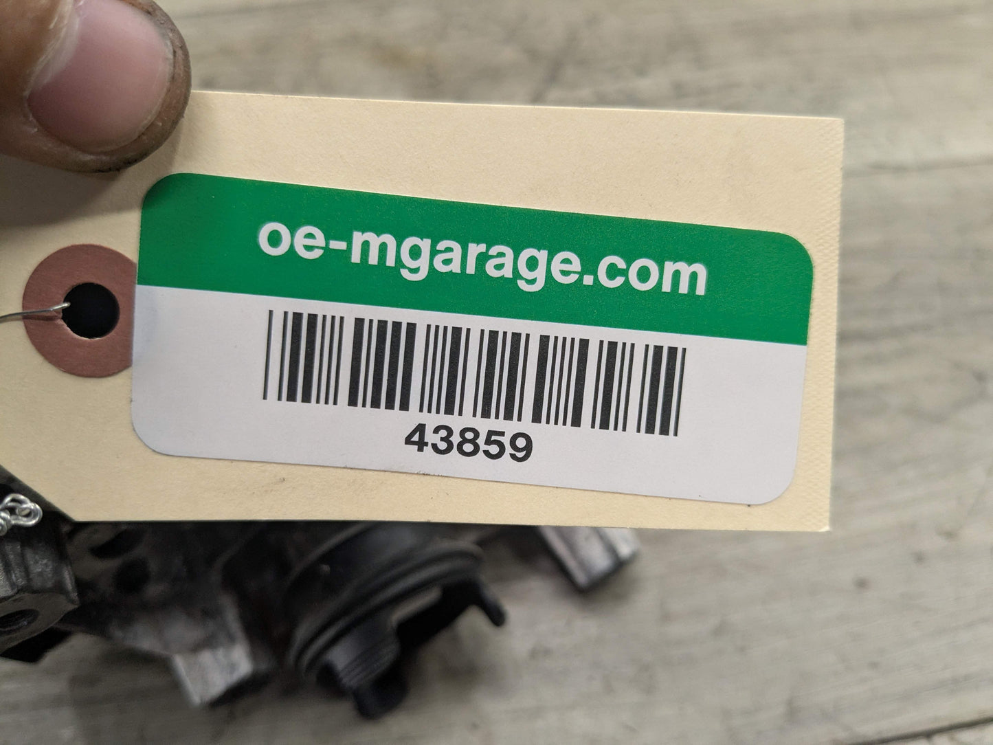 12-15 OEM BMW F30 F31 328 335 Left Driver Side Mirror Heated Auto Dip Gray