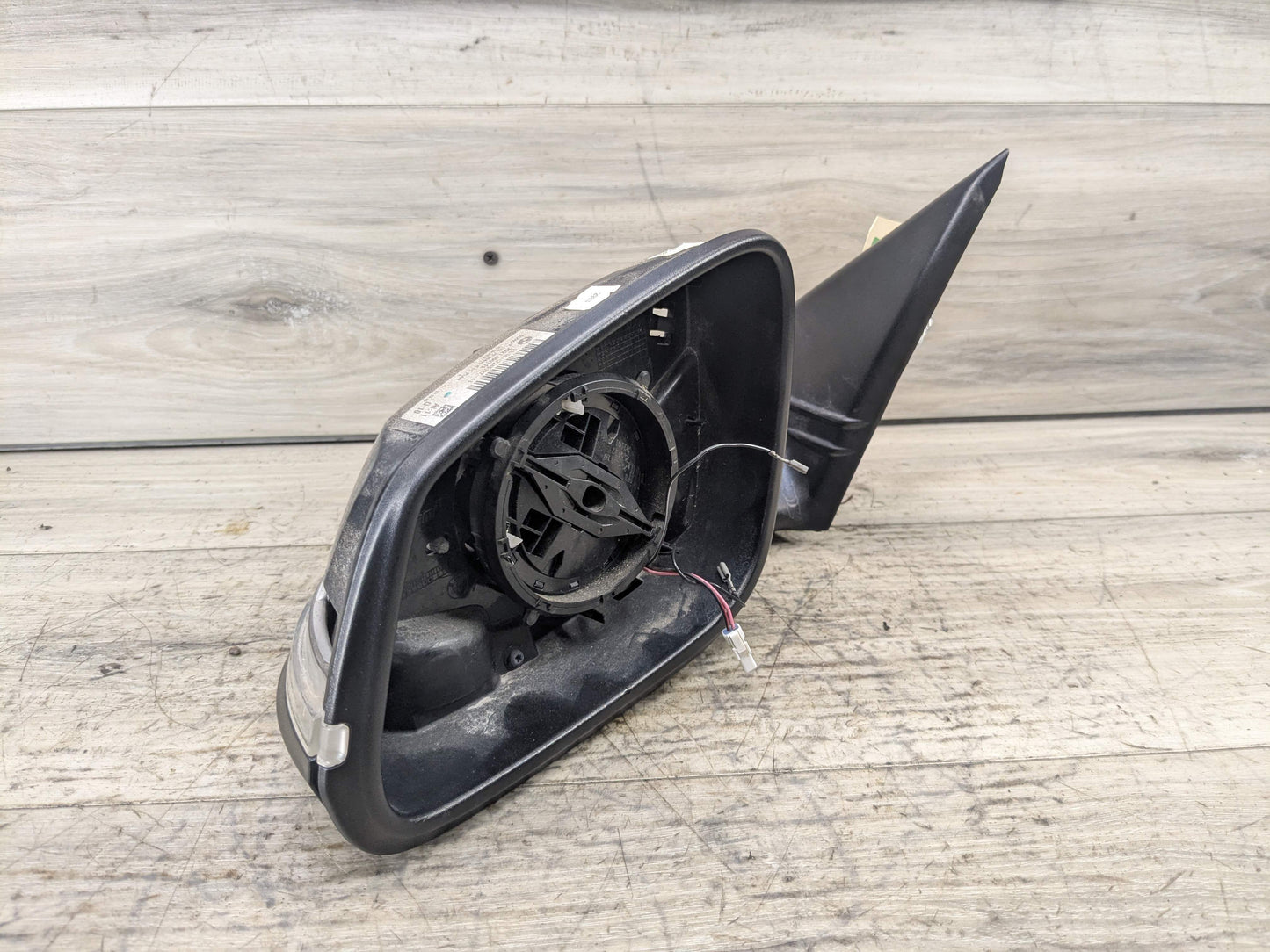 12-15 OEM BMW F30 F31 328 335 Left Driver Side Mirror Heated Auto Dip Gray