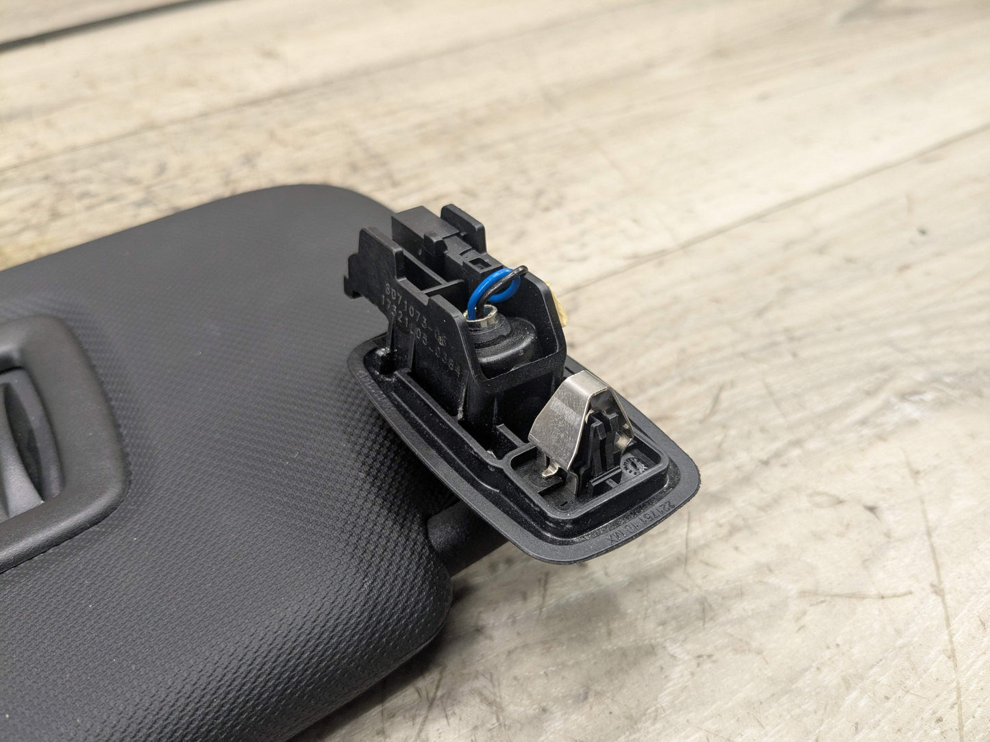 18-21 OEM BMW G01 G02 F97 F98 Left Driver Side Sun Visor Anthracite Black