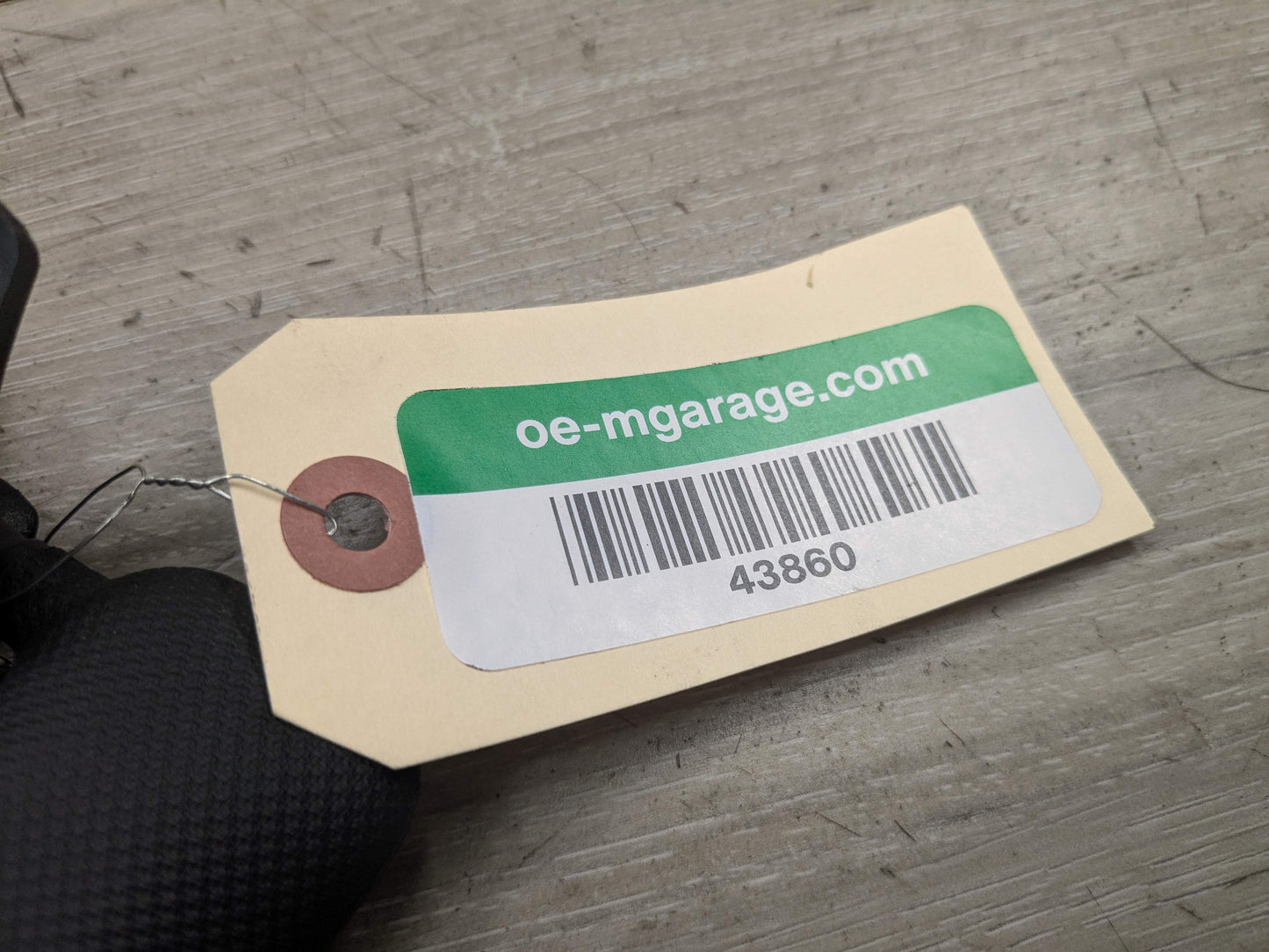 18-21 OEM BMW G01 G02 F97 F98 Left Driver Side Sun Visor Anthracite Black