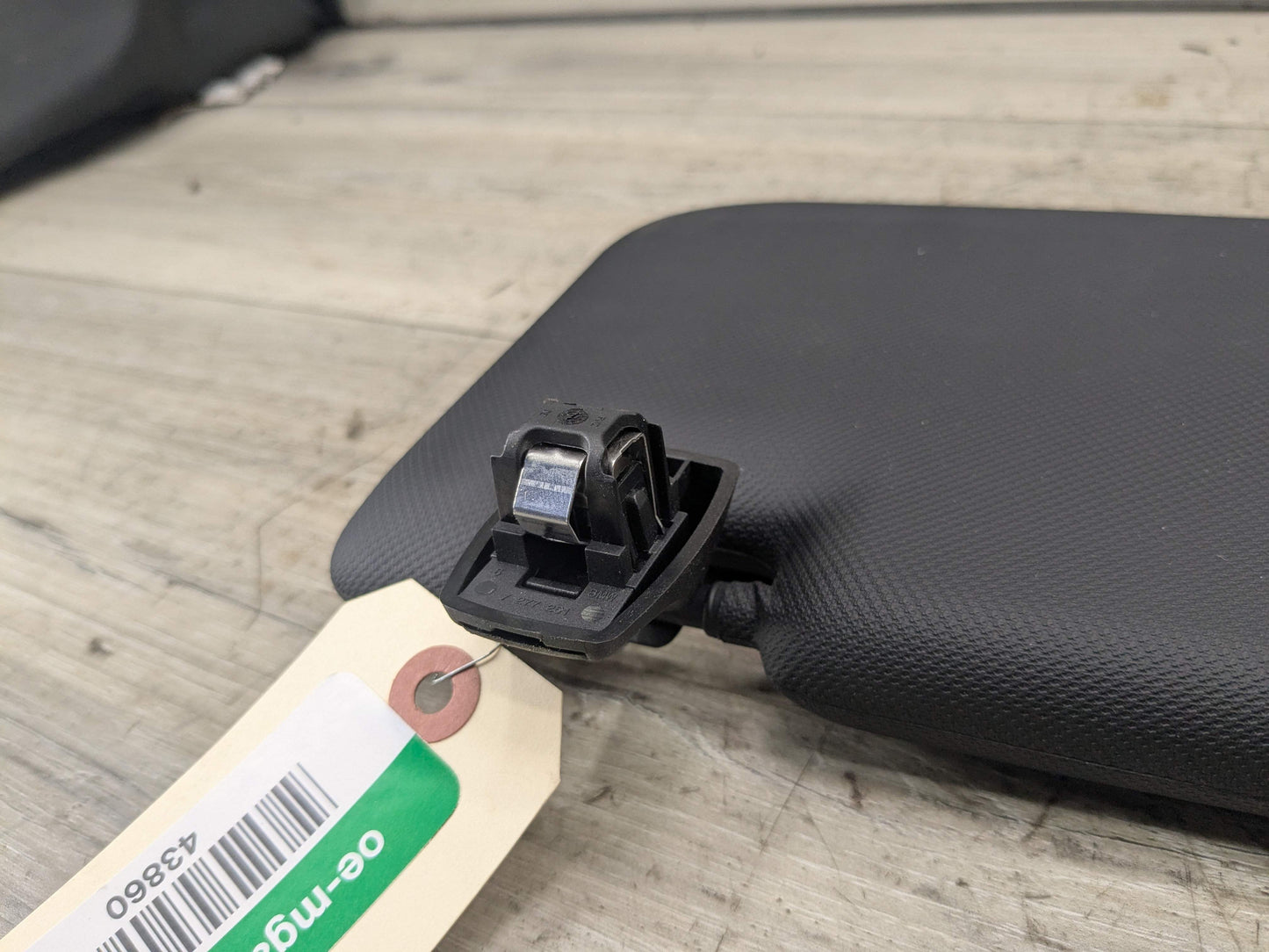 18-21 OEM BMW G01 G02 F97 F98 Left Driver Side Sun Visor Anthracite Black