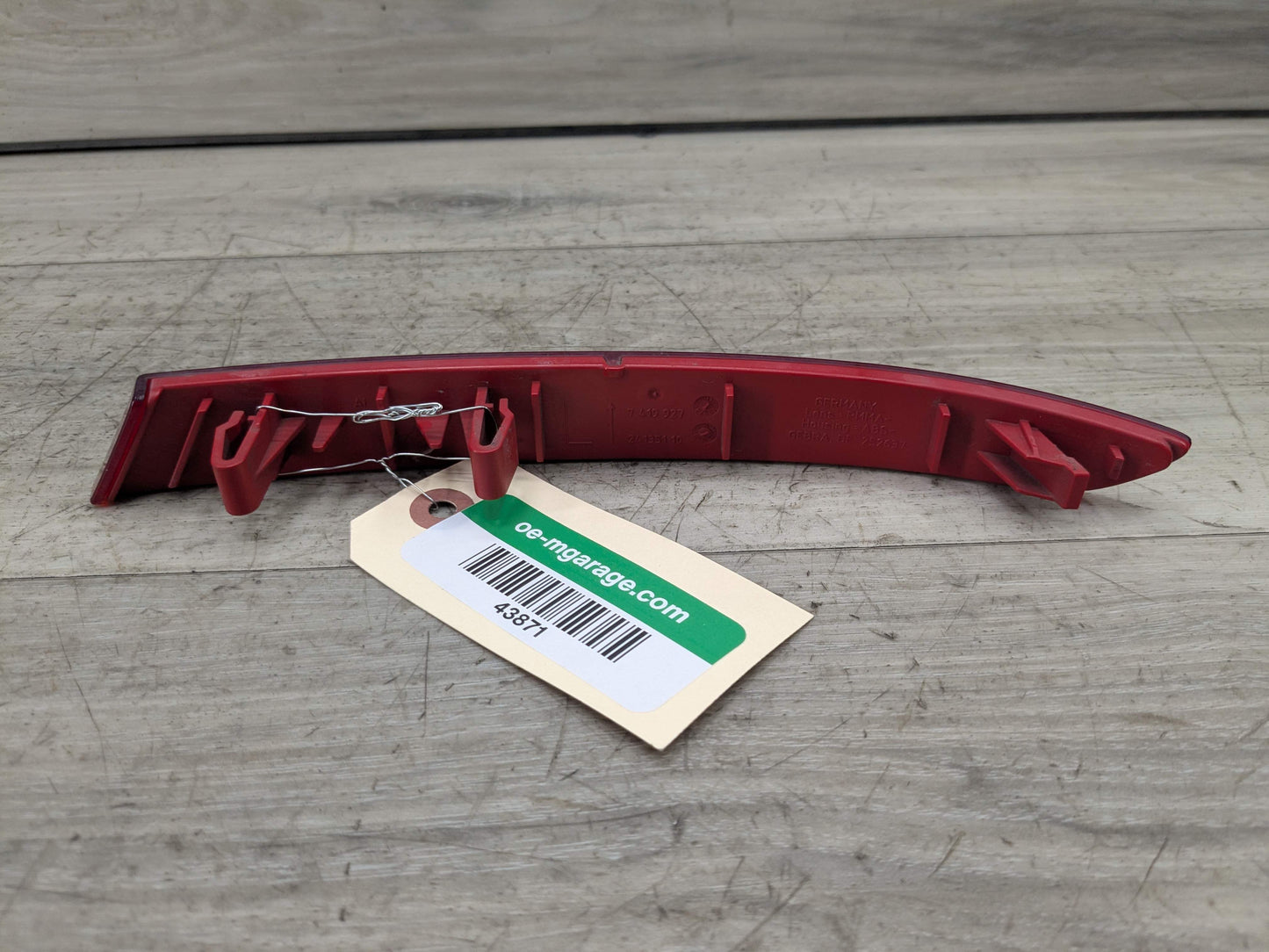 18-21 OEM BMW G01 X3 Rear Bumper Left Driver Side Marker Light Reflector