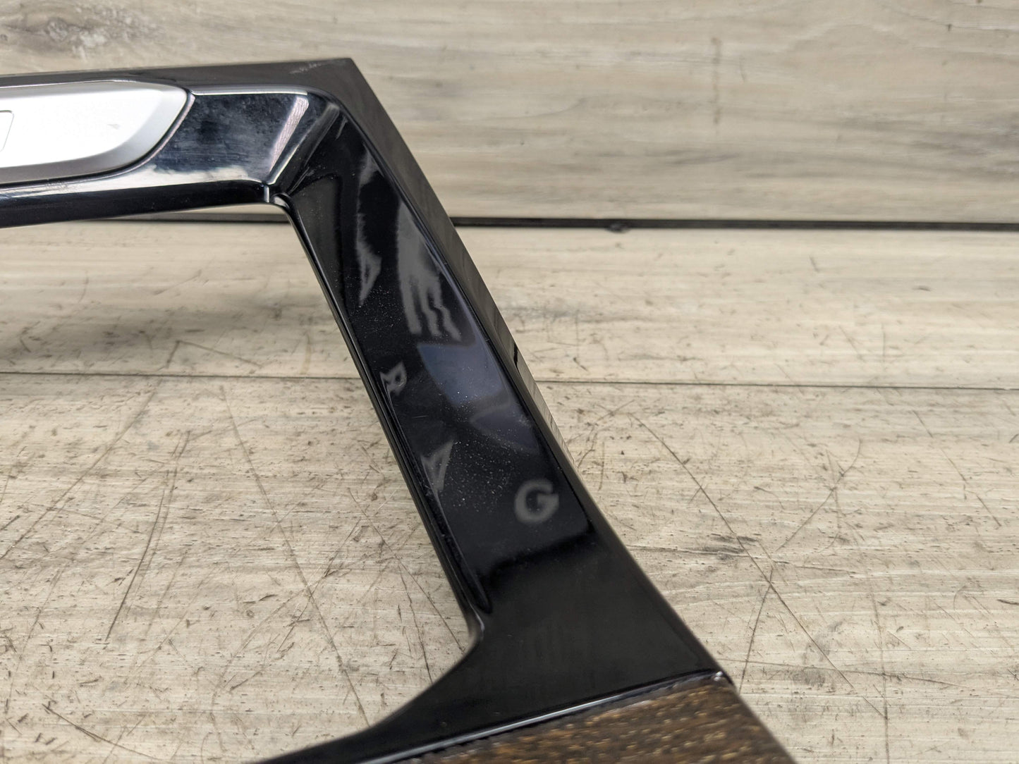 *18-21 OEM BMW G01 G02 X3 X4 Center Console Interior Trim Oak Dark High Gloss