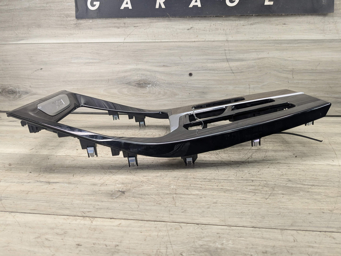 *18-21 OEM BMW G01 G02 X3 X4 Center Console Interior Trim Oak Dark High Gloss