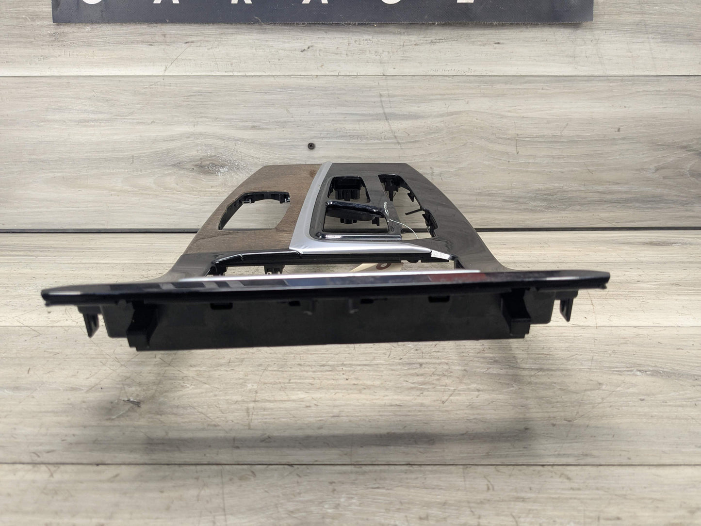 *18-21 OEM BMW G01 G02 X3 X4 Center Console Interior Trim Oak Dark High Gloss