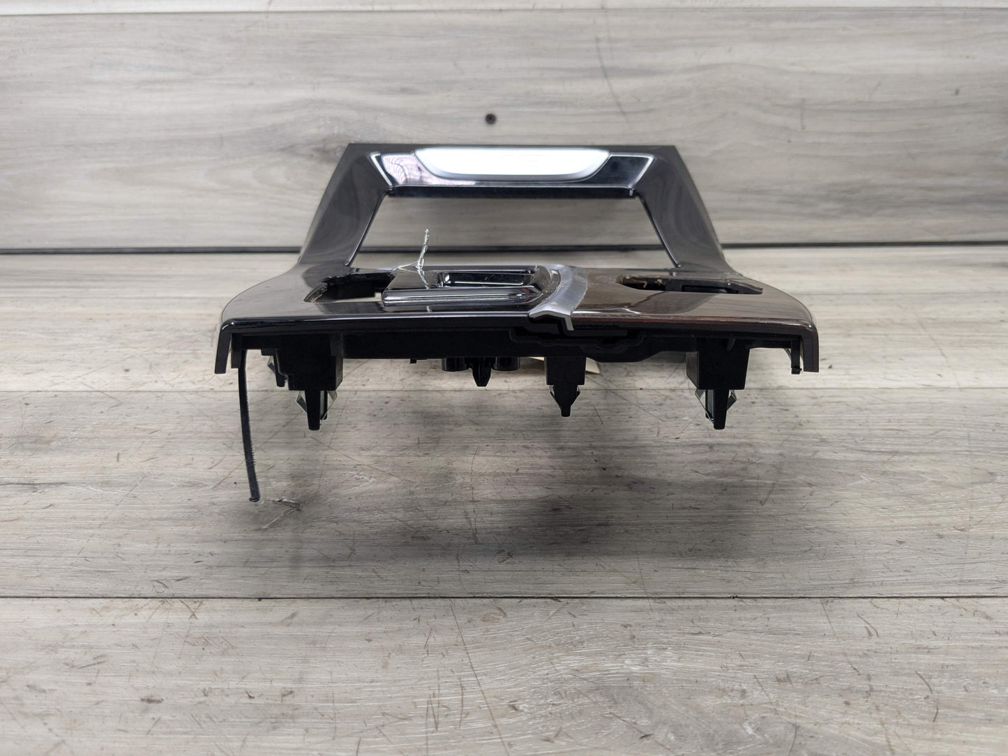 *18-21 OEM BMW G01 G02 X3 X4 Center Console Interior Trim Oak Dark High Gloss