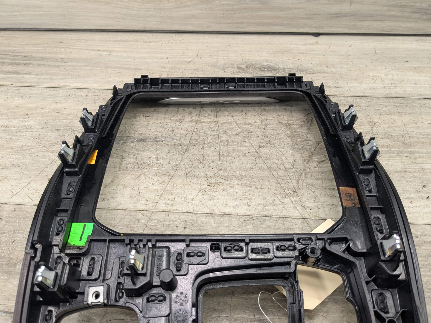 *18-21 OEM BMW G01 G02 X3 X4 Center Console Interior Trim Oak Dark High Gloss