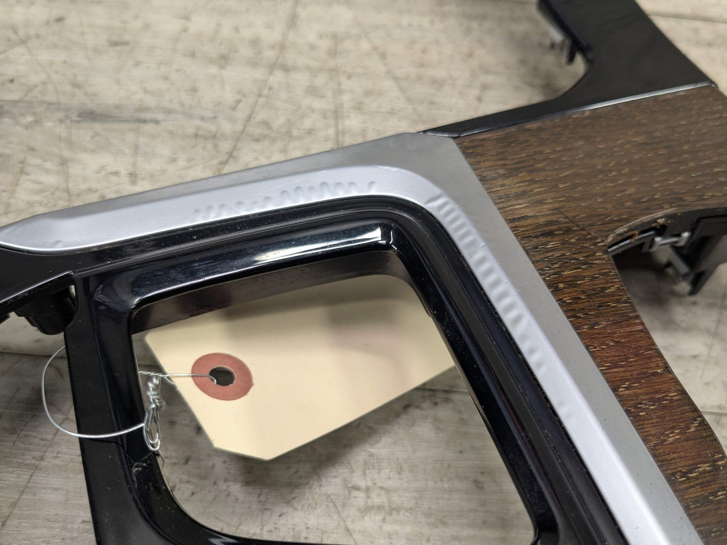 *18-21 OEM BMW G01 G02 X3 X4 Center Console Interior Trim Oak Dark High Gloss