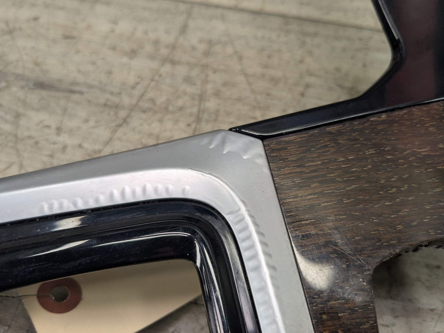 *18-21 OEM BMW G01 G02 X3 X4 Center Console Interior Trim Oak Dark High Gloss