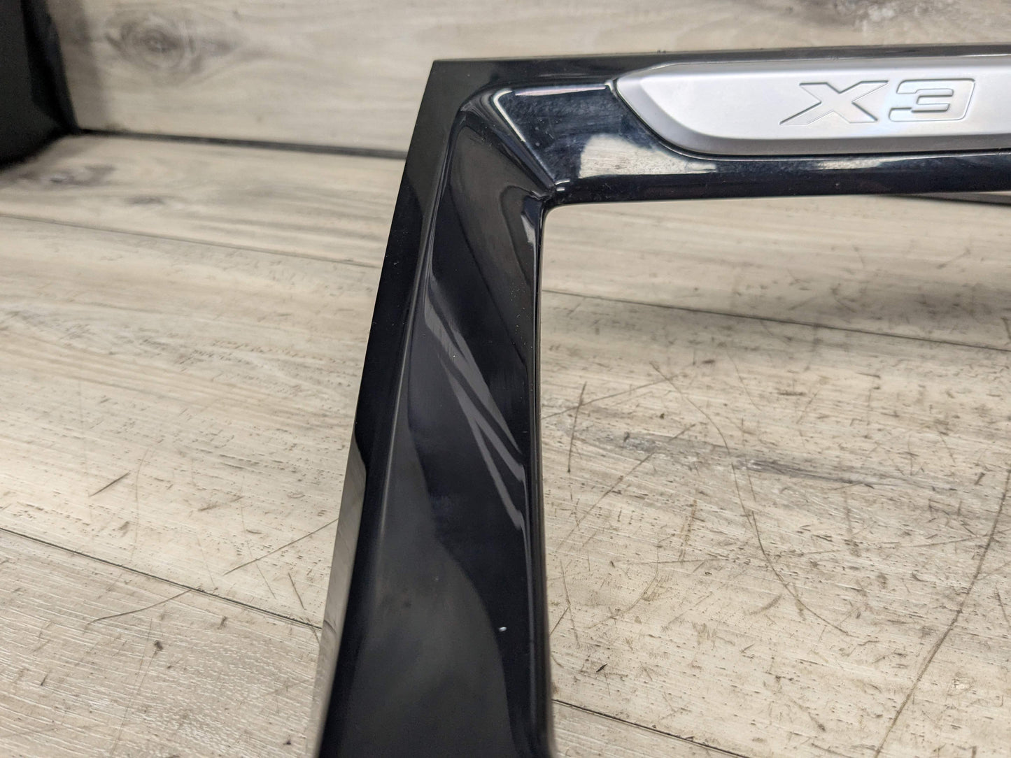 *18-21 OEM BMW G01 G02 X3 X4 Center Console Interior Trim Oak Dark High Gloss