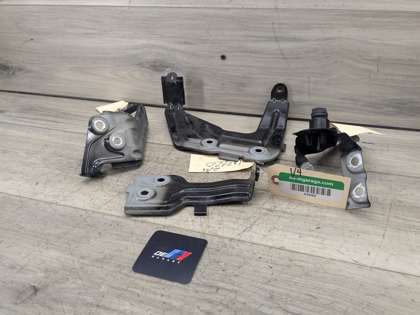 18-24 OEM BMW G01 G02 F97 F98 X3 X4 Left Driver Fender Wing Holder Bracket SET