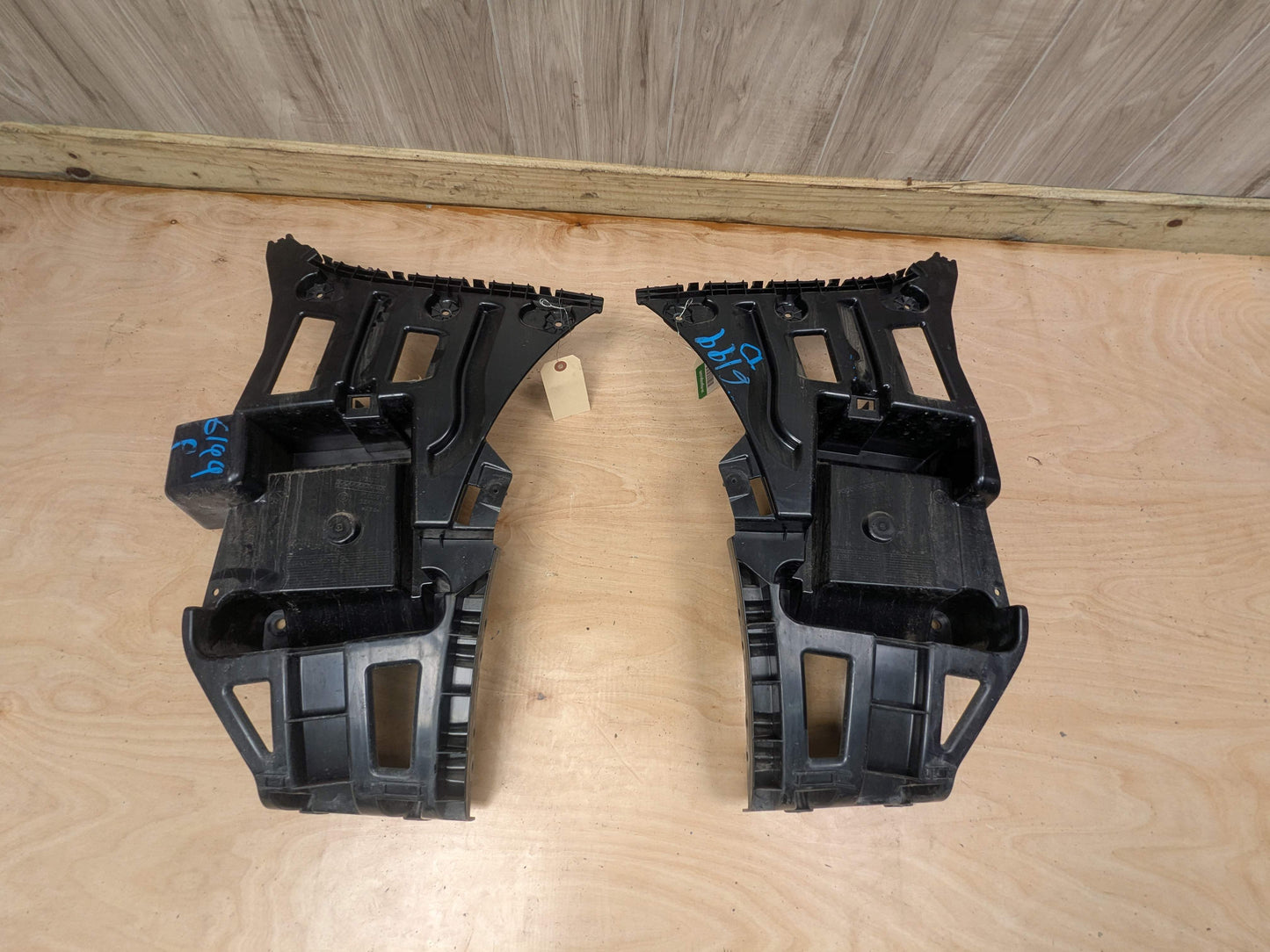 16-22 OEM BMW F48 X1 Rear Bumper Left Right Side Bracket Mount Support PAIR