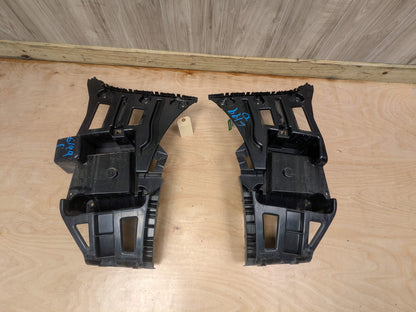 16-22 OEM BMW F48 X1 Rear Bumper Left Right Side Bracket Mount Support PAIR