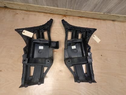 16-22 OEM BMW F48 X1 Rear Bumper Left Right Side Bracket Mount Support PAIR