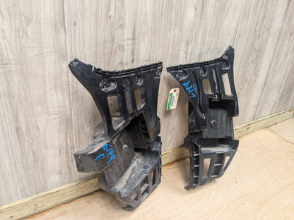 16-22 OEM BMW F48 X1 Rear Bumper Left Right Side Bracket Mount Support PAIR