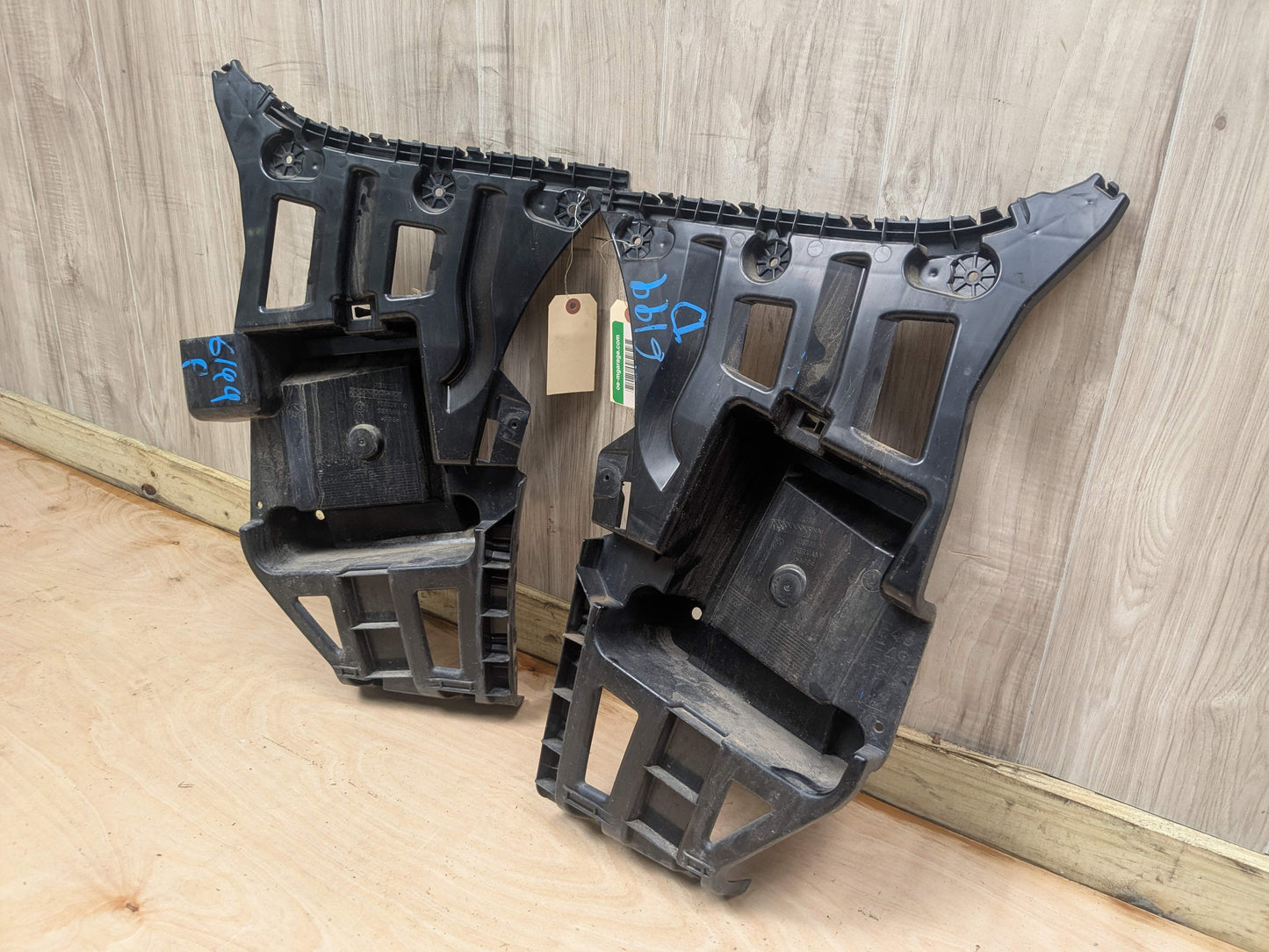 16-22 OEM BMW F48 X1 Rear Bumper Left Right Side Bracket Mount Support PAIR