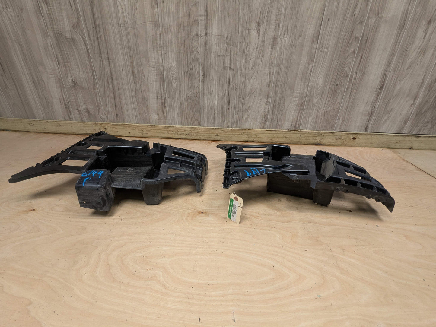 16-22 OEM BMW F48 X1 Rear Bumper Left Right Side Bracket Mount Support PAIR