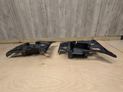 16-22 OEM BMW F48 X1 Rear Bumper Left Right Side Bracket Mount Support PAIR