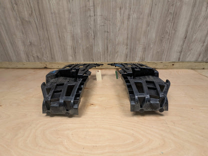 16-22 OEM BMW F48 X1 Rear Bumper Left Right Side Bracket Mount Support PAIR