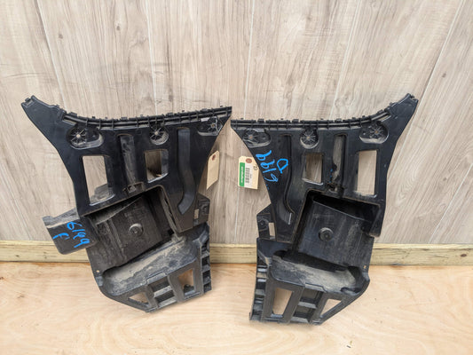 16-22 OEM BMW F48 X1 Rear Bumper Left Right Side Bracket Mount Support PAIR