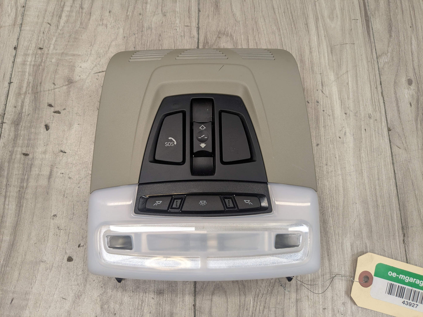 OEM BMW F22 F30 F32 F36 F80 F82 M4 Headliner Roof Console Dome Light SOS Switch