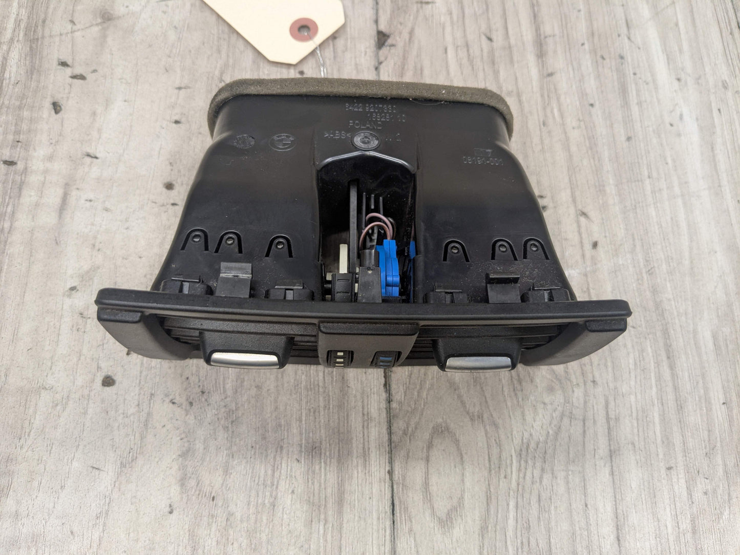 OEM BMW F22 F30 F32 F36 F80 F82 M3 M4 Rear AC Air Vent Trim Cover Panel Black