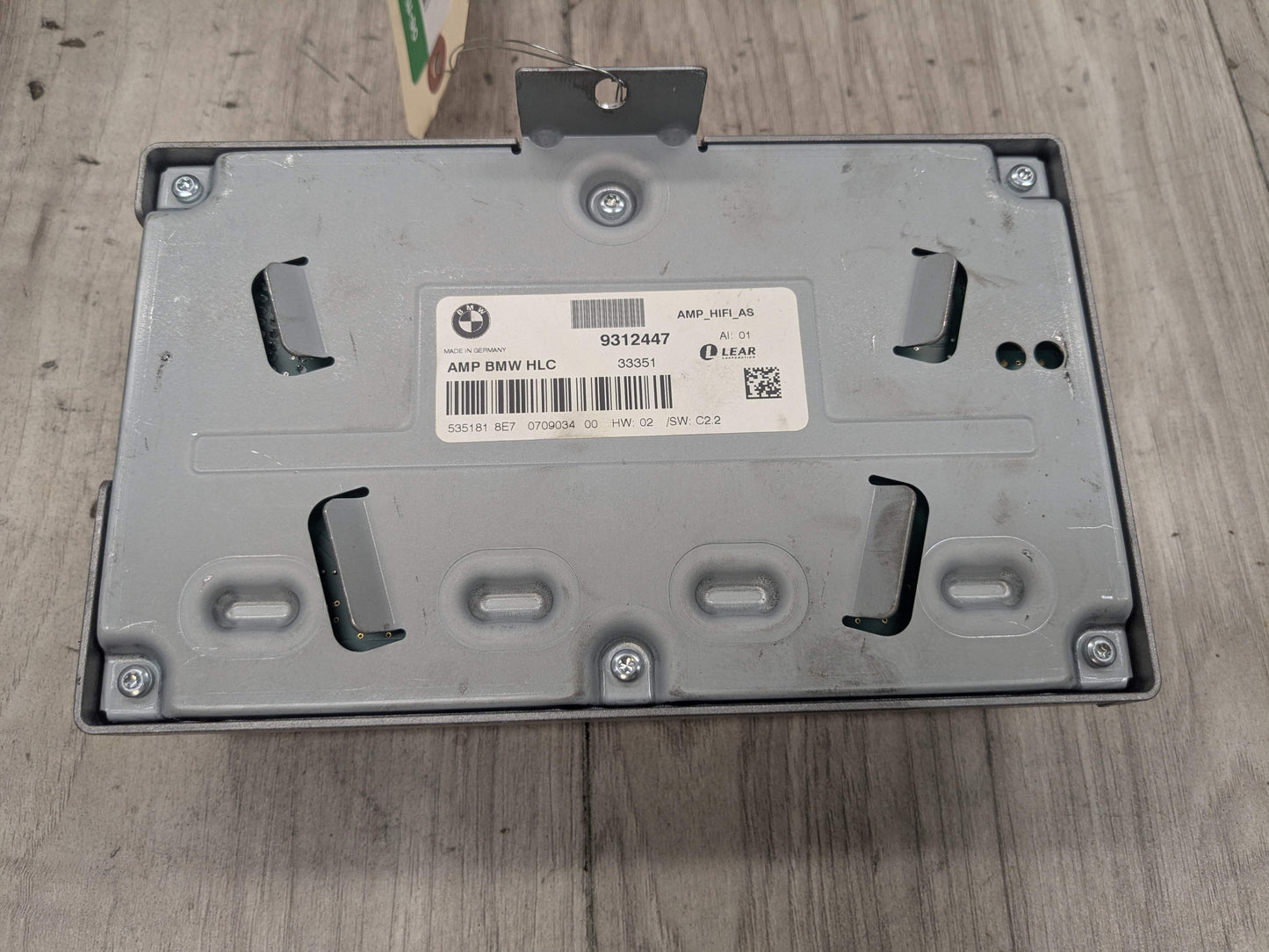 12-15 OEM BMW F30 328 335 Hybrid 3 Sedan Hi-Fi HiFi Stereo Audio Amplifier AMP