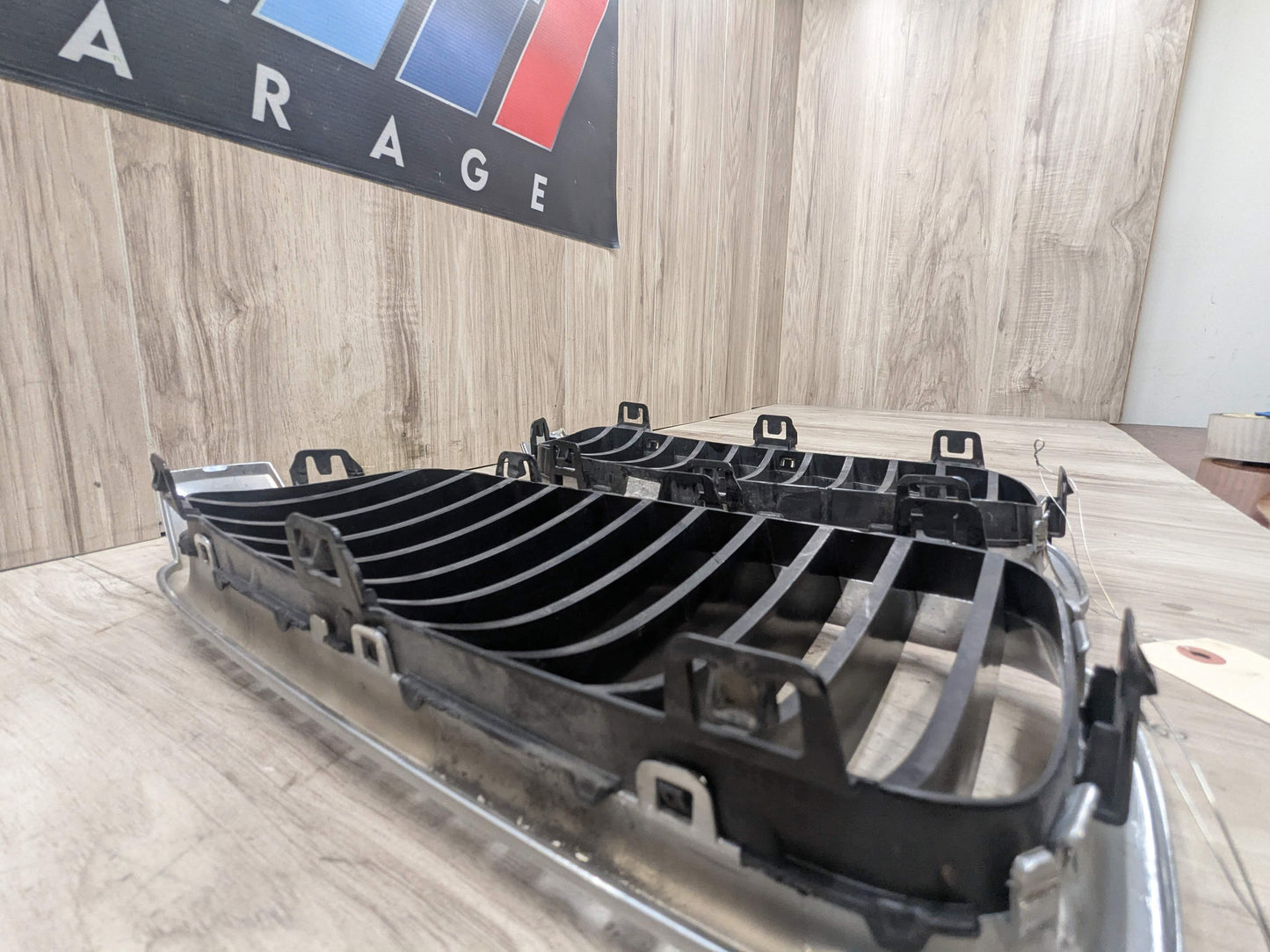 OEM BMW F30 F31 328 330 335 340 Front Left Right Upper Bumper Kidney Grilles SET