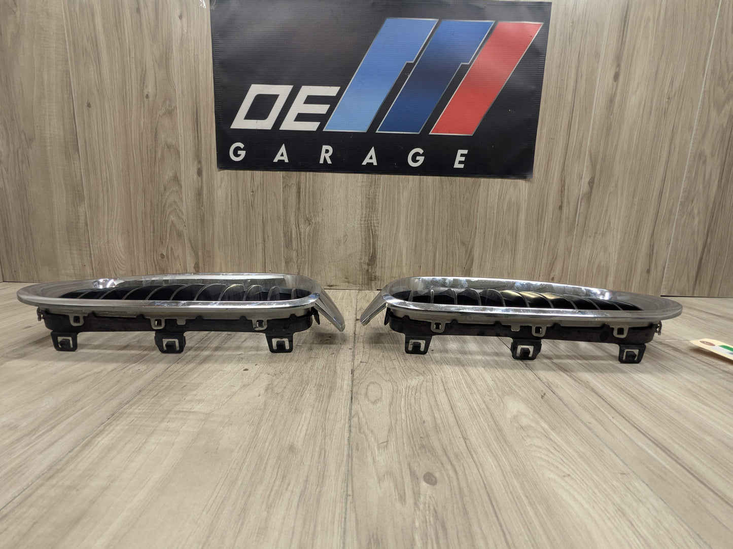 OEM BMW F30 F31 328 330 335 340 Front Left Right Upper Bumper Kidney Grilles SET