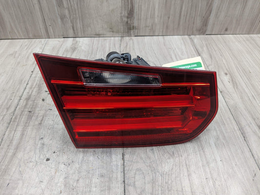 12-15 OEM BMW F30 F80 328 335 M3 Rear Left Driver Side Inner Tail Light Lamp