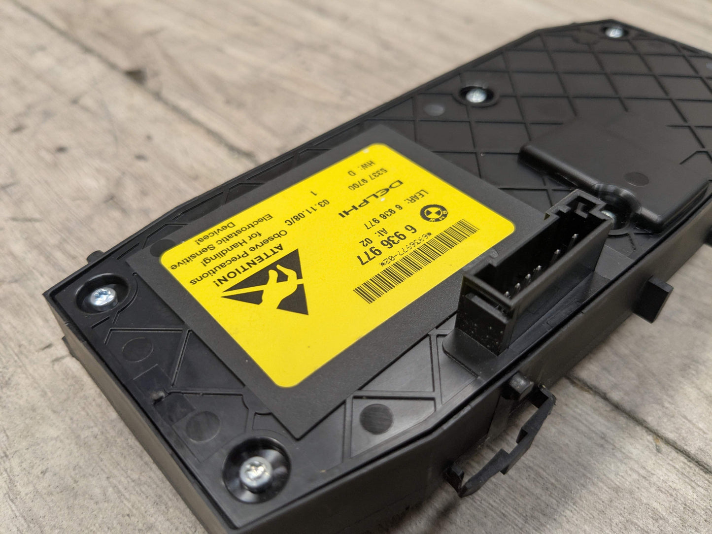 OEM BMW E93 328 335 M3 Front Left Driver Memory Seat Adjustment Control Switch