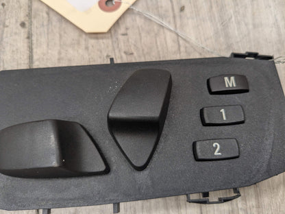 OEM BMW E93 328 335 M3 Front Left Driver Memory Seat Adjustment Control Switch