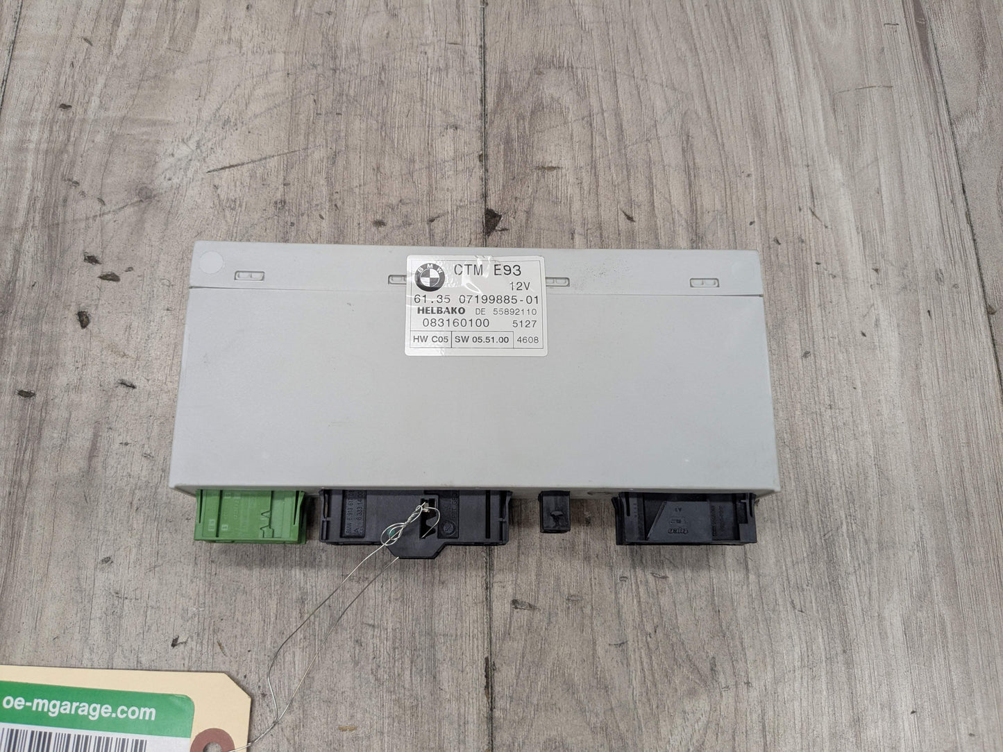 07-13 OEM BMW E93 328 335 M3 Convertible CTM Roof Folding Top Module Unit