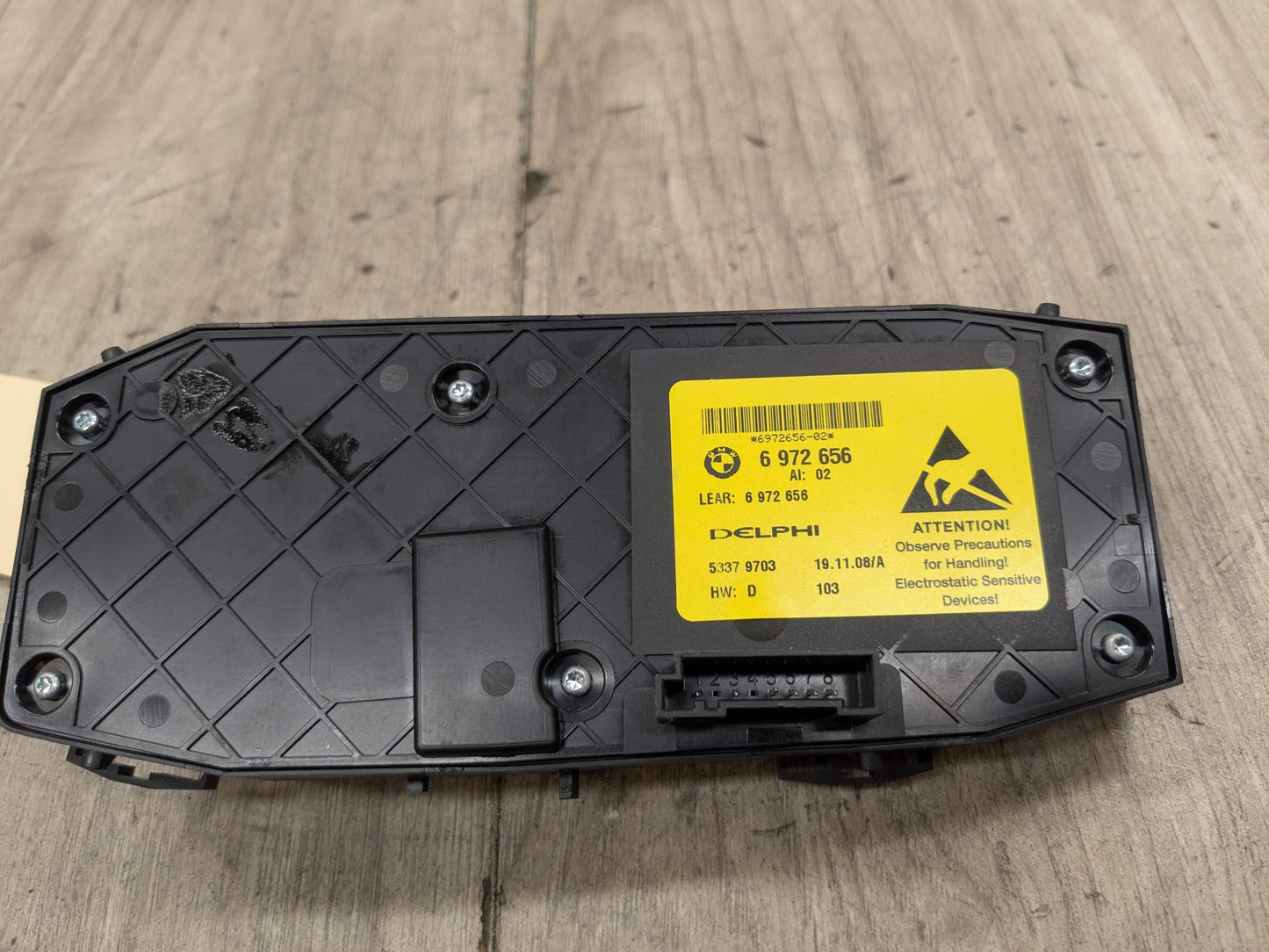 07-13 OEM BMW E93 328 335 M3 Front Right Passenger Seat Control Switch