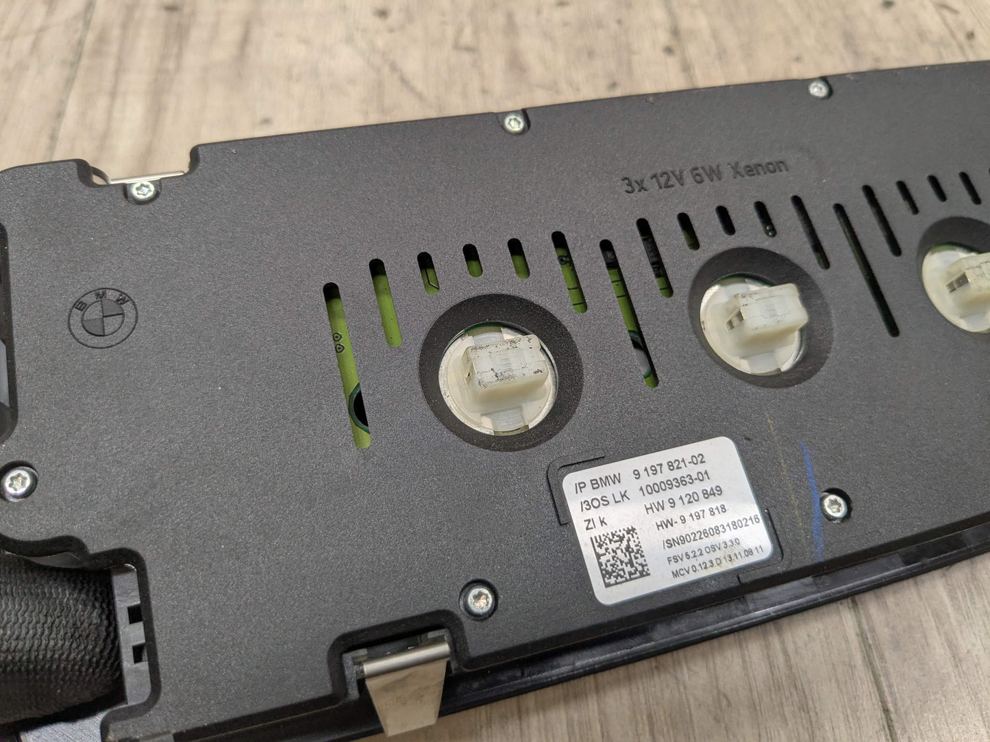 07-13 OEM BMW E88 E93 E89 135 328 335 Z4 M3 Roof Console Dome Light SOS Switch