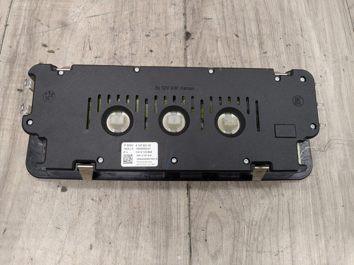 07-13 OEM BMW E88 E93 E89 135 328 335 Z4 M3 Roof Console Dome Light SOS Switch