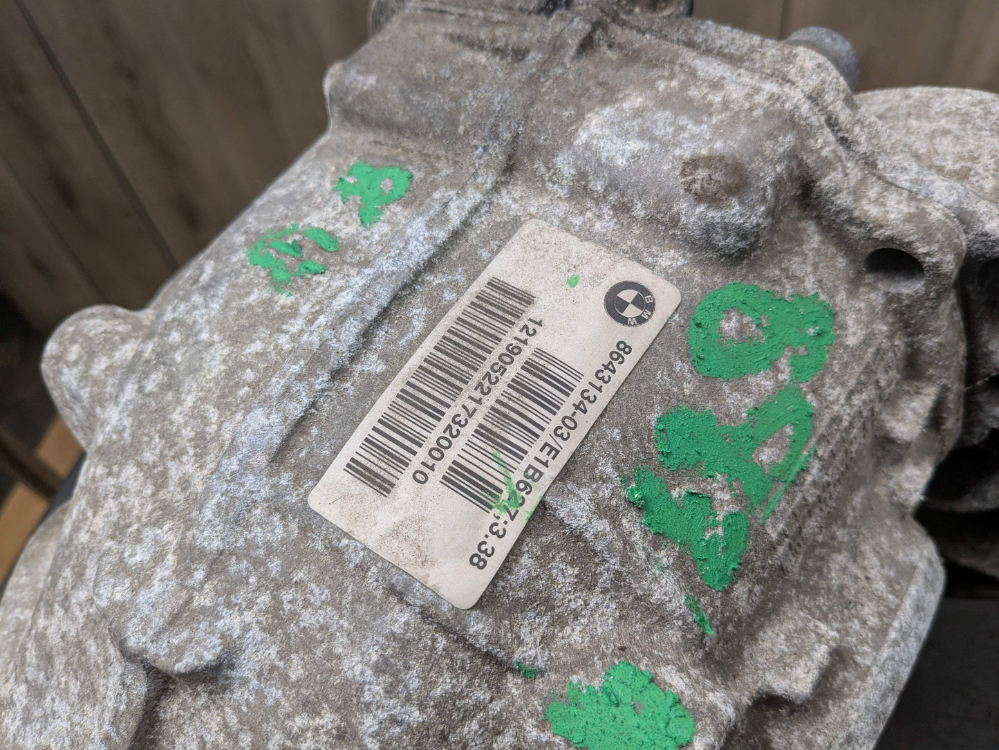 OEM BMW G01 G02 X3 X4 xDrive AWD Rear Differential Axle Gearbox Carrier 3.38